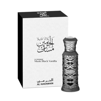 Abbildung von Al Haramain Musk Black Vanilla Parfum Oil 12ml