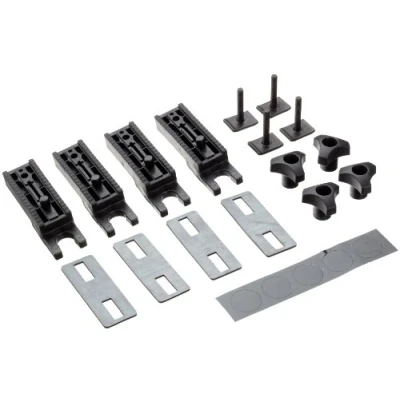 Abbildung von Thule 697100 Adaptersatz (Nutstein 20x20mm) für Träger der Fabrikate z.B Design 800, Rapid Aeroprofil, Votex, Oris, Mercedes 80 mm Befestigungssystem