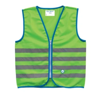 Abbildung von Wowow Sicherheitsweste Fun Jacket für Kinder orange mit Refl Streifen M