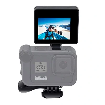 Abbildung von Suptig LCD Bildschirm Selfie Kompatibel mit Gopro Hero 9 8 7 6 5 4 3+ 3 AKASO Campark SLR Mehr Action Cam 2.0inch IP 68 Wasserdicht