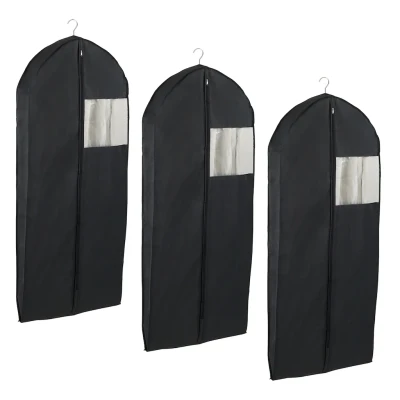 Abbildung von WENKO Kleidersack &quot;Deep Black&quot;, (Set, 3 St.)