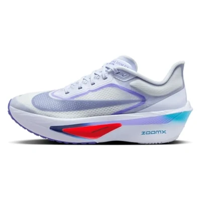 Abbildung von Nike Performance ZOOM FLY 6 Laufschuh Straße, Damen, Größe: 36, Ghost/blue void/persian violet/crimson Schuhe