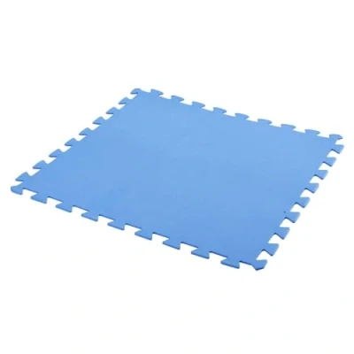 Abbildung von Koopman Pool Schaumstoffmatte blau 50x50 cm 9 Stück.