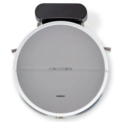 Abbildung von Medion Saugroboter &quot;E35 SW (MD18035)&quot;, 2in1 Saug und Wischfunktion, Gyro Navigation, 120 min. Laufzeit