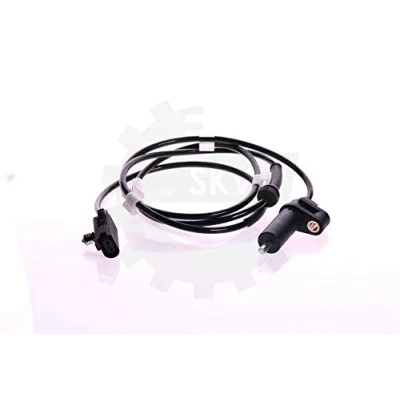 Abbildung von ESEN SKV 06SKV108 ABS Sensor Hinterachse 2 polig 1570mm 12V elektrisch schwarz oval Female FORD: Transit Mk5 Kastenwagen, Bus