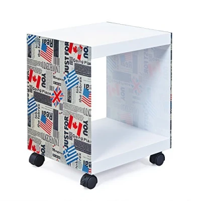 Abbildung von Talamo Italia Einzelbett Celestina, Containerbett mit Kunstlederbezug, 100% Made in Italy, Frontöffnung, passend für Matratze Cm 90x190, Turteltaube
