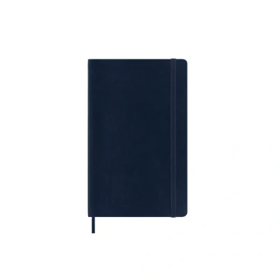 Abbildung von Moleskine Notizbuch Large Kariert Weicher Einband Saphir