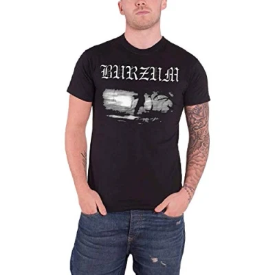 Abbildung von Burzum Herren Aske 2013 T Shirt, Schwarz, Small