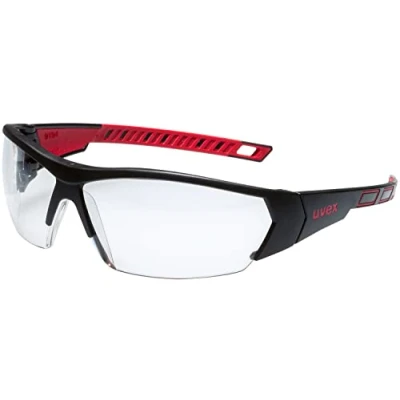 Abbildung von Uvex i works Schutzbrille Arbeitsschutzbrille mit supravision excellence Technologie kratzfest &amp; beschlagfrei, UV400 Schutz