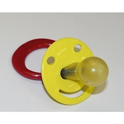 Abbildung von Sunnybaby Beruhigungssauger Kirschsauger 0 6 Monate Latex farblich sortiert