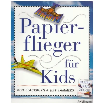 Abbildung von Papierflieger für Kids