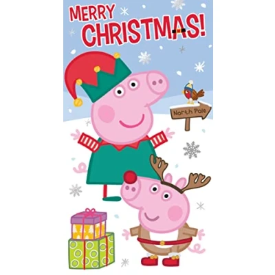 Abbildung von Danilo Promotions Offizielle Peppa Pig Weihnachtskarte