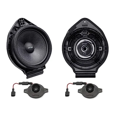 Abbildung von Option Lautsprecher kompatibel mit Opel Astra K 16,5cm Komponenten passend für 70 Watt RMS, 3 Ohm, 90 dB (Plug &amp; Play)