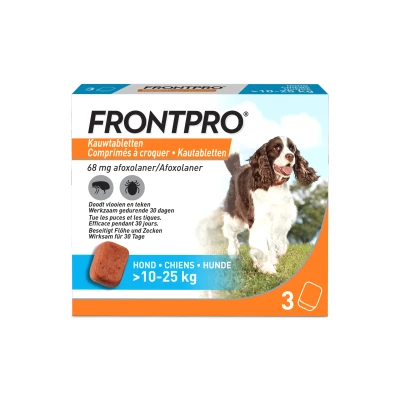 Abbildung von FRONTPRO Kautabletten L 10 25 kg 3 Tabletten