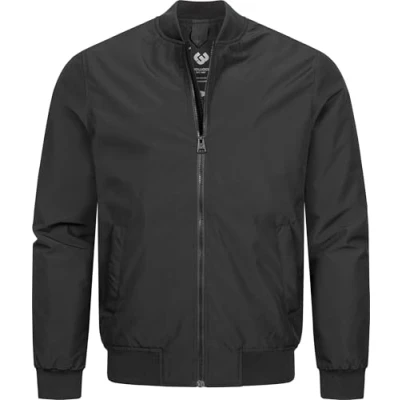 Abbildung von Ragwear Quadio Bomberjacke, Herren, Größe: Medium, Black