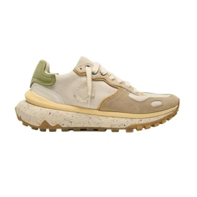 Abbildung von Satorisan Chacrona Metta Premium Ul Casual Sneaker Herren Vintage Leder Sportschuhe Farbe Chantilly Cream Größe 46