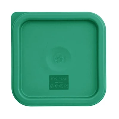 Abbildung von Hygiplas Square Green Deckel passend 1.5/3.5Ltr, 192(L)x192(W)mm