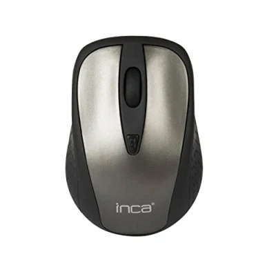 Abbildung von inca IWM 201RG Wireless Mouse kabellose Funk Maus, 1600 DPI (Silber)
