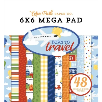 Abbildung von Born To Travel Cardmakers Mega Block, 15 x cm