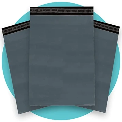 Abbildung von triplast 14 x 53,3 cm Kunststoff Versandtaschen Bag Grau (100 Stück)