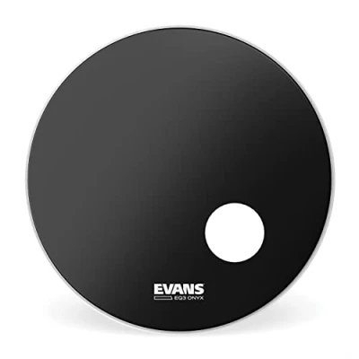 Abbildung von Evans BD20RONX50,8 cm (20 Zoll) Bassdrumfell Onyx Resonanz 0,19mm schwarz