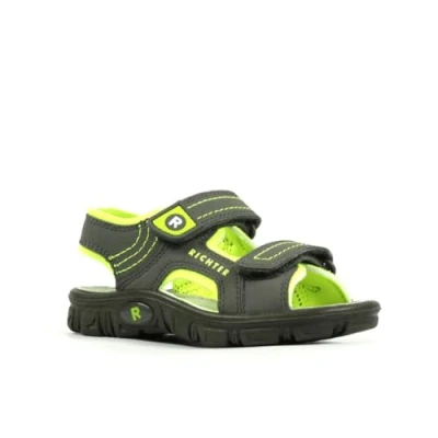 Abbildung von Richter Sandale, Sommerschuh, Klettschuh, Sandalette, mit weichem Lederfußbett