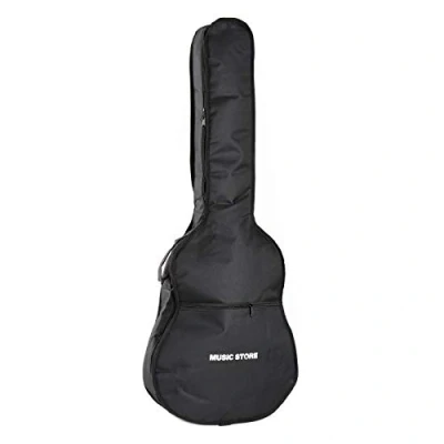 Abbildung von Music Store Gigbag für Konzertgitarren, 4/4 Größe, Wasserabweisendes Nylon, 5mm Polsterung, Eco+ Classical Guitar Tasche