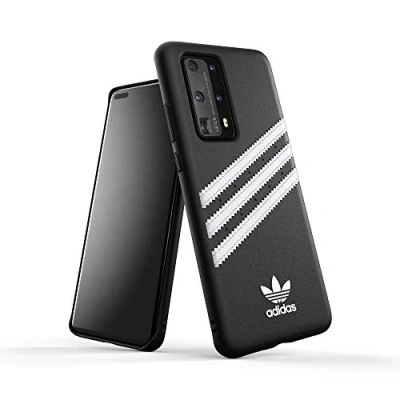 Abbildung von adidas Originals Designed für Huawei P40 Pro Hülle DREI Streifen Schutzhülle Schwarz