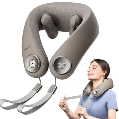Abbildung von RENPHO Neck Massager with Heat, Wireless Massager, 6D Kneading Massage, Portable for Travel, Gifts Women and Men