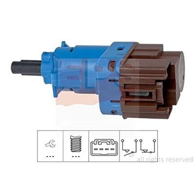 Abbildung von EPS 1.810.247 Bremslichtschalter mechanisch Made in Italy OE Equivalent FIAT: Grande Punto Schrägheck, 500 Ducato III Kastenwagen
