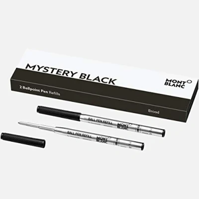 Abbildung von MONTBLANC Kugelschreibermine MONT BLANC 2ST B schwarz 128212 (116191)