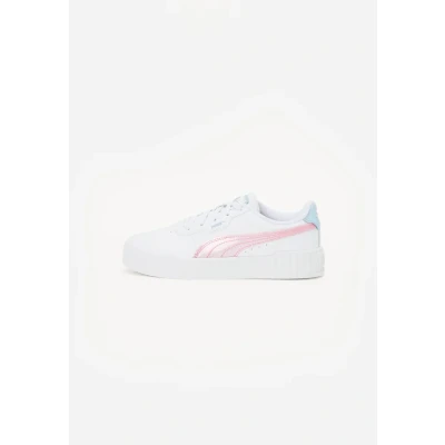 Abbildung von Puma Mädchen Carina 3.0 Blurry Dreams Ps Sneaker, White Rose Mauve Cool Weather, 30 EU