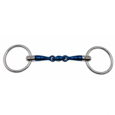 Abbildung von AMKA Wassertrense Sweet Iron doppelt gebrochen Stärke 16 mm Ringe 65