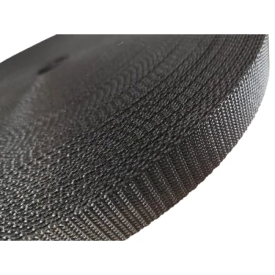 Abbildung von Maxi Rolladengurt 23 mm Breite schwarz 50 Meter Rolle original ROLATEC