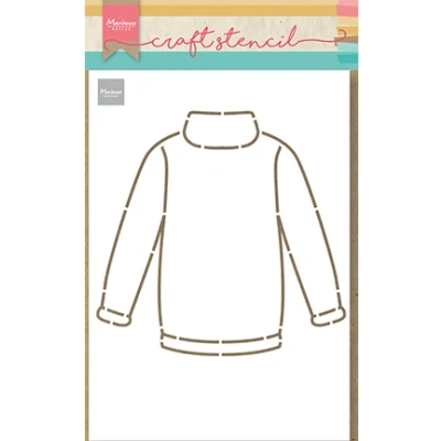 Abbildung von Marianne Design Craft stencil Sweatshirt