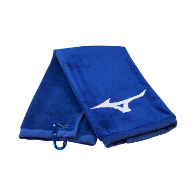 Abbildung von Mizuno RB Retro Stripe Towel Blau/Weiß Damen/Herren Grösse One Size
