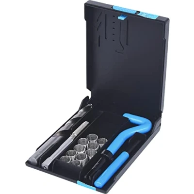 Abbildung von KS Tools 150.6110 Nirostahl Gewinde Reparatur Satz M12x1,25x16,8mm, 14 tlg.