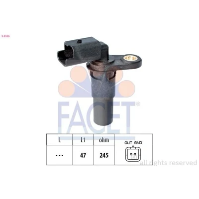 Abbildung von Drehzahlsensor, Automatikgetriebe FACET 9.0710