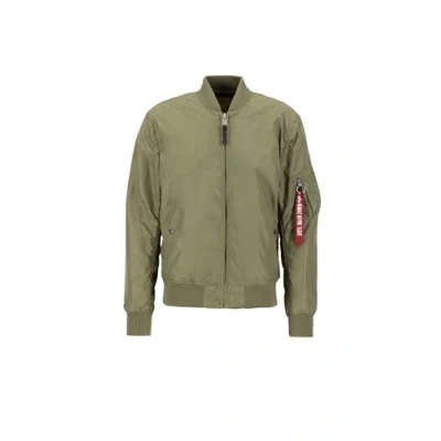 Abbildung von Alpha Industries MA1 TT Bomberjacke sagegreen, Herren, Größe: Small, Sage green