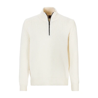 Abbildung von BOSS Kurano Strickpullover, Herren, Größe: XXL, Natural six