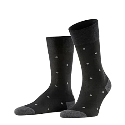 Abbildung von Falke DOT SO Socken, Herren, Größe: 39 42, Anthracite mel. (3096)
