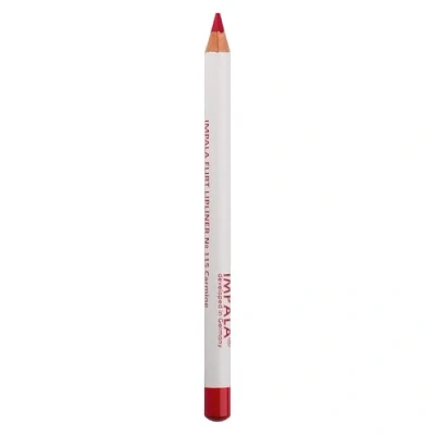 Abbildung von Flirt Matt Lip Liner Lippenkonturenstift mit langem Halt, wasserfester 115 Carmine