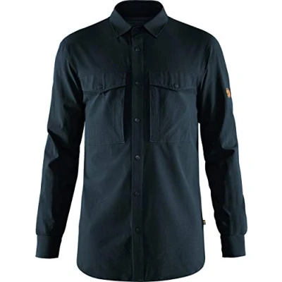 Abbildung von Fjallraven Herren Abisko Trekking M Shirt, Blau (Dark Navy), XXL EU