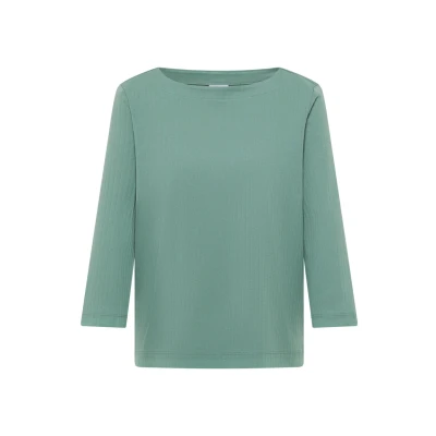 Abbildung von Cecil Langarmshirt, Damen, Größe: Large, Grün