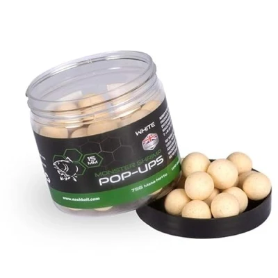 Abbildung von Nash Monster Shrimp Pop Ups White 12mm (75g) Up