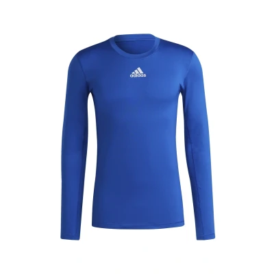 Abbildung von adidas Performance Techfit Langarmshirt, Herren, Größe: Large, Royblu