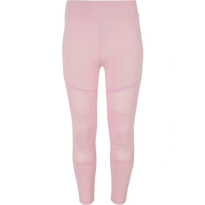 Abbildung von Urban Classics TECH Leggings Hosen für Kinder, Größe: 146/152, Girlypink