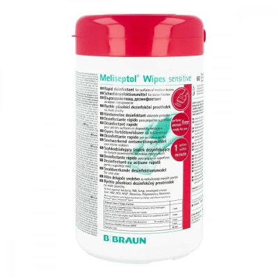 Abbildung von Meliseptol Wipes sensitive Spenderbox 60 Tücher