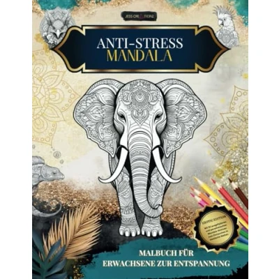 Abbildung von Anti Stress Mandala: Malbuch für Erwachsene zur Entspannung