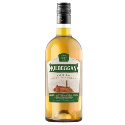 Abbildung von Kilbeggan Blended Whisky, Traditional Irish Whiskey mit einem Hauch von Sherry 40% Vol 700ml Einzelflasche